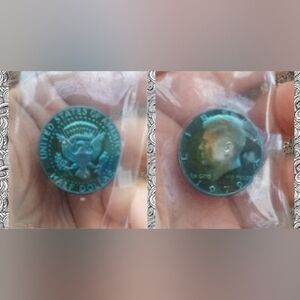 1979 Kennedy Half Dollar Coin (Blue Tone)